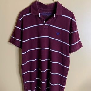 Men’s AMERICAN EAGLE Polo - Medium, Maroon